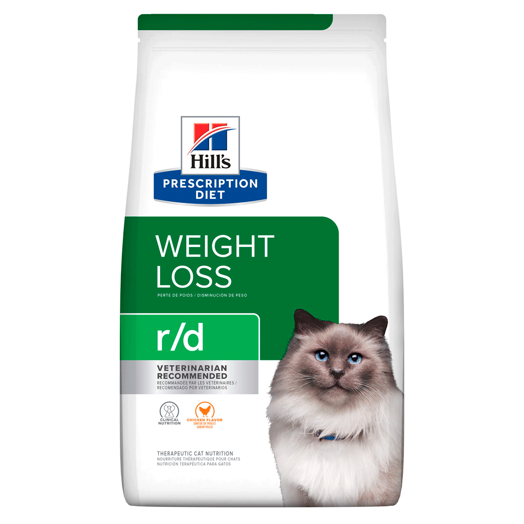 Hills r / d Feline Prescription Diet 3.9 Kg - Alimento para Gato Hills r / d Feline Prescription Diet 3.9 Kg - Alimento para Gato